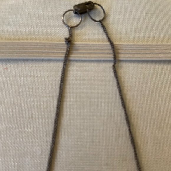 Silver Circle Necklace - Picture 3 of 3